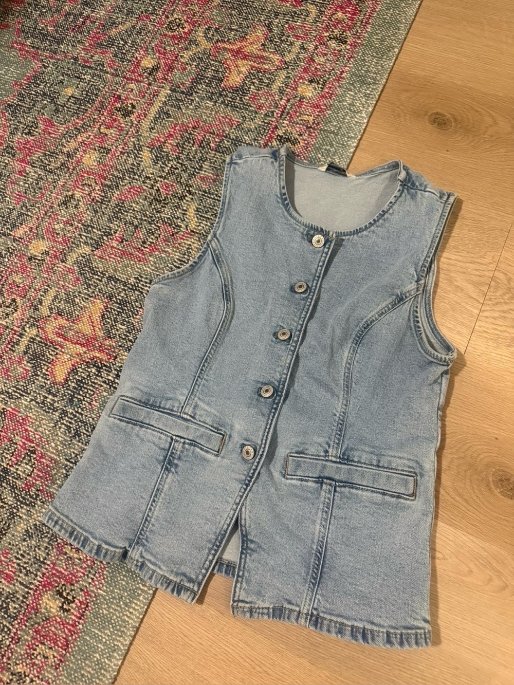 American Eagle Denim Vest